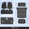 For Tesla New Model 3 Highland Y Juniper 2026 TPE Floor Mats /Cargo Liner All Weather Trunk Mats Floor Liner Seat Backrest Mats