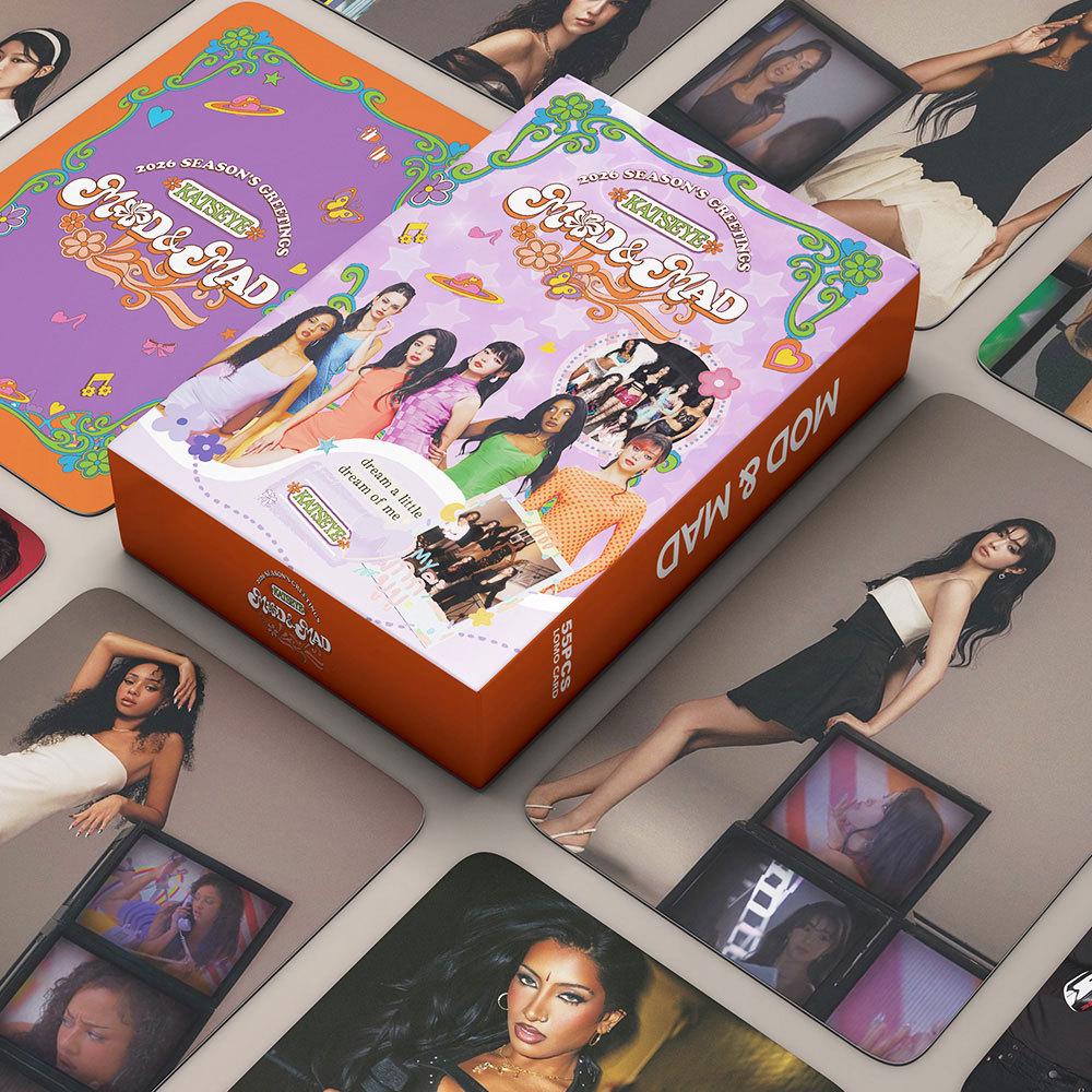 KATSEYE 2026 Season’s Greetings LOMO Card Postcard Set