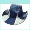 Western Cowboy Hat For Men Women Vintage Winter Warmth Sun Protection Party Accessory