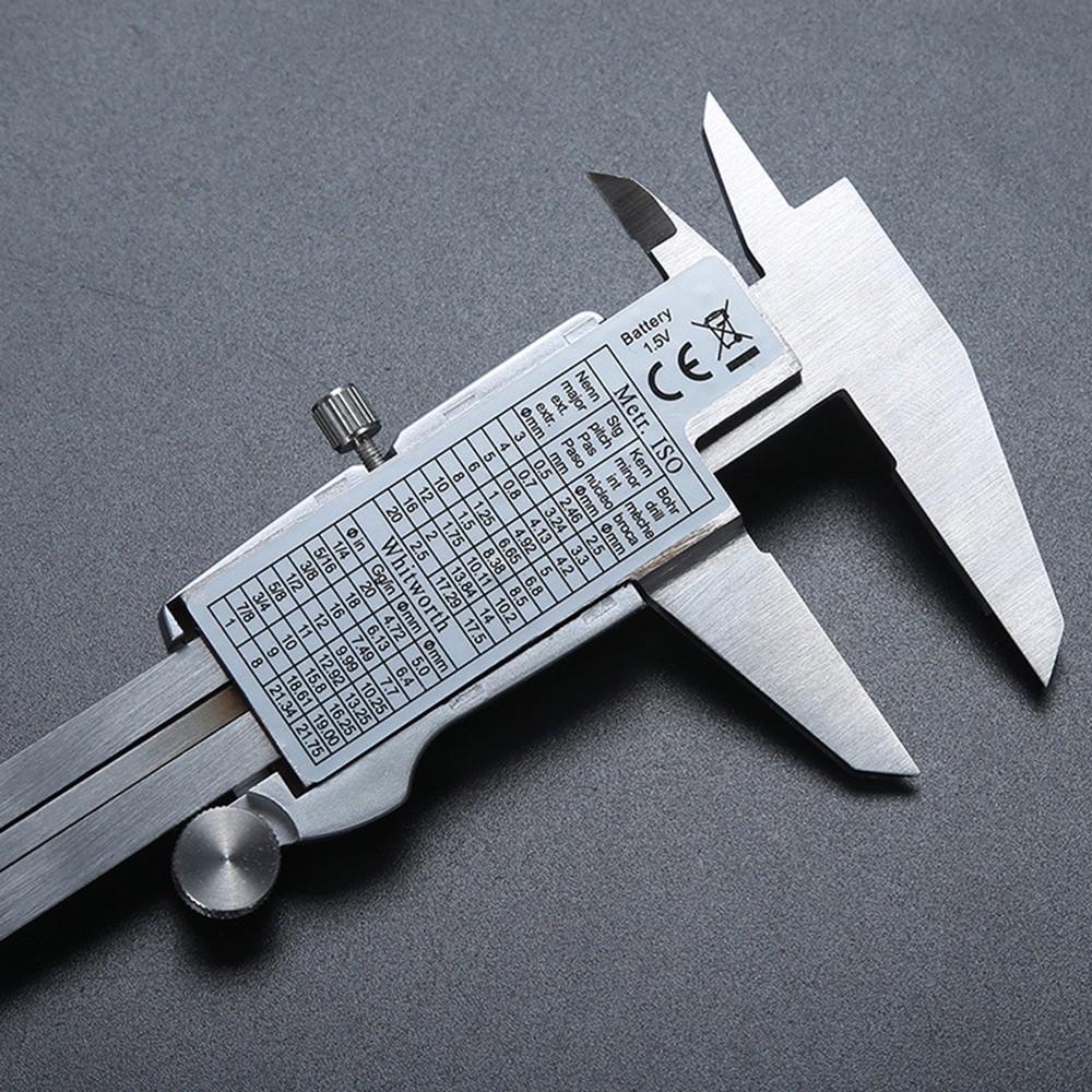 0-150MM LCD Digital Display Measuring Ruler Stainless Steel Calipers Measuremen High Precision Electronic Caliper