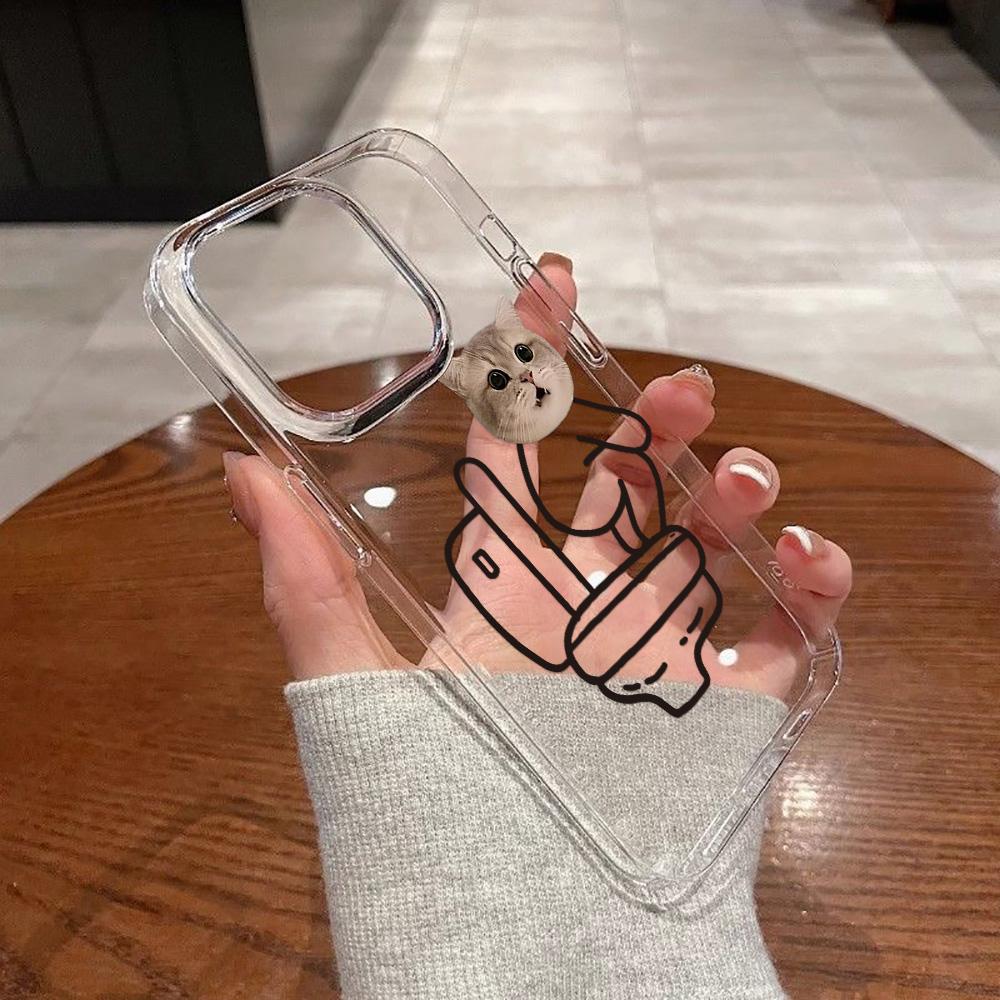 Acrylic Phone Case for iPhone 11 12 13 14 Pro 12 14 16 Pro Max for Samsung A16 A36 A56 S24 FE High-quality Painted Anti-fall Mobile Phone Case