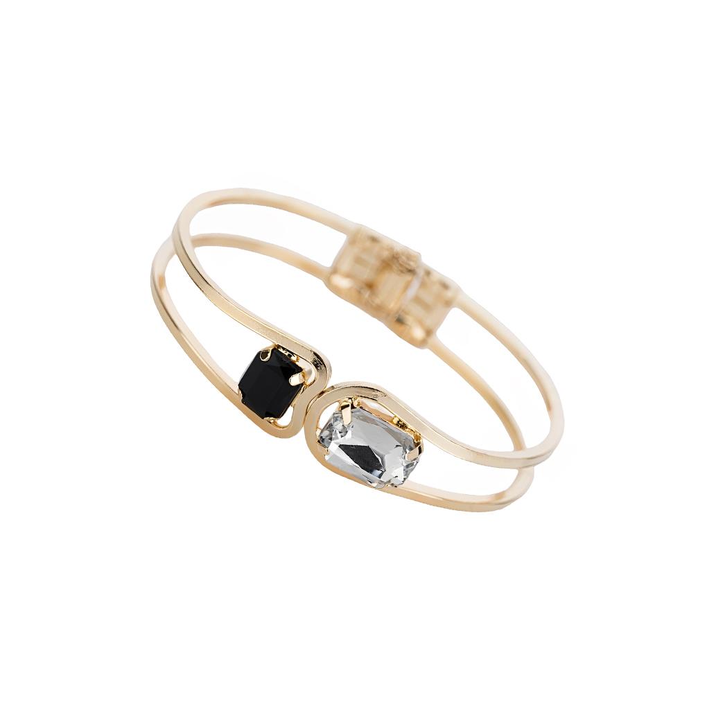 

Woman Fashion Crystal Bracelet Decoration Bracelets Bangle Jewelry Dressing Accessory for Holiday Daily Working