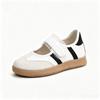 Women's Casual Retro with Lace and Hook and Loop Closure, Comfortable Soft for Everyday Wear