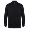 Henbury Unisex Gestrickte Bomberjacke