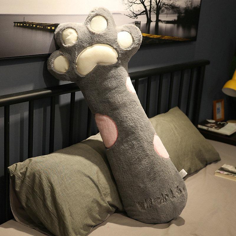 70-140cm Cat's Paw Plush Toys Stuffed Lovely Long Doll Soft Sleep Pillows Creative Sofa Gifts