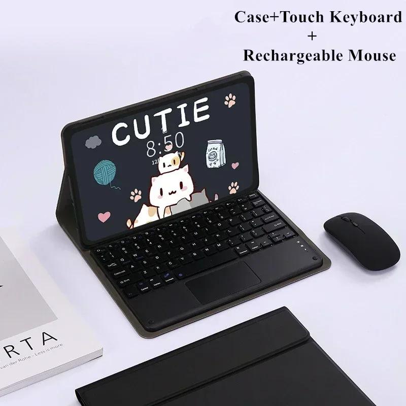 Tablets Keyboard Case for Tab M10 Plus 3rd Xiaoxin Pad 10.6 Inch TB128FU TB128XU TB125FU Keyboard Cover Funda