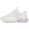 New Anta Millennium 2.0 Anti Slip Wear Resistant Low Top Chunky Sneakers Women's White Purple 122128896-4