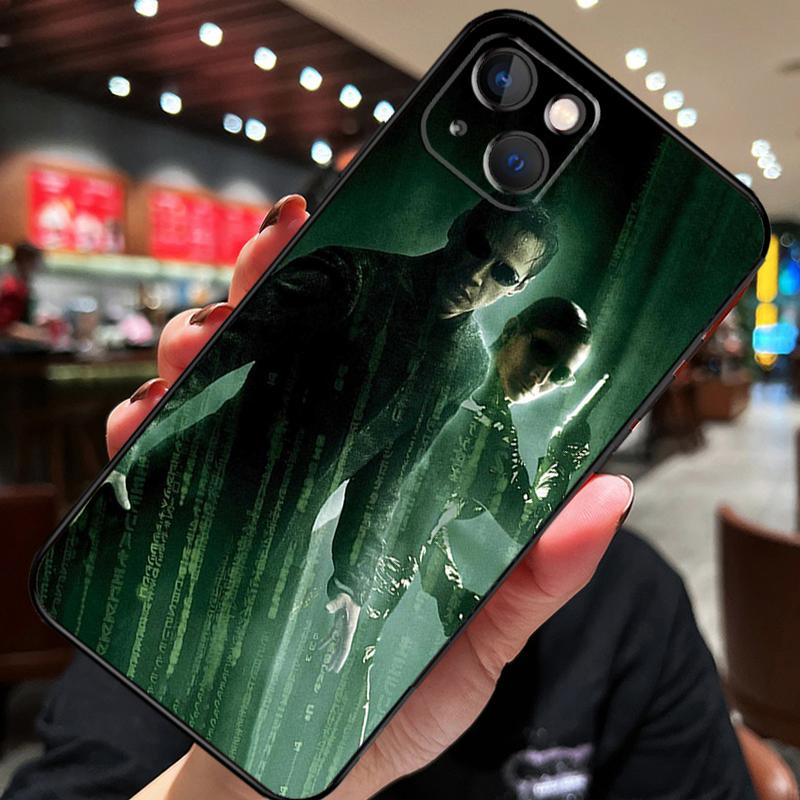 Matrix For Apple iPhone 11 14 12 Pro Max 7 8 Plus X XS XR SE 2020 13 Pro Max Phone Back Cover Coque
