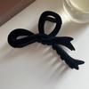 Soft Ribbon Bowknot Hair Clip for Women and Girls Fashionable and Versatile  Headwear Crab Hair Clips Hair Accessory