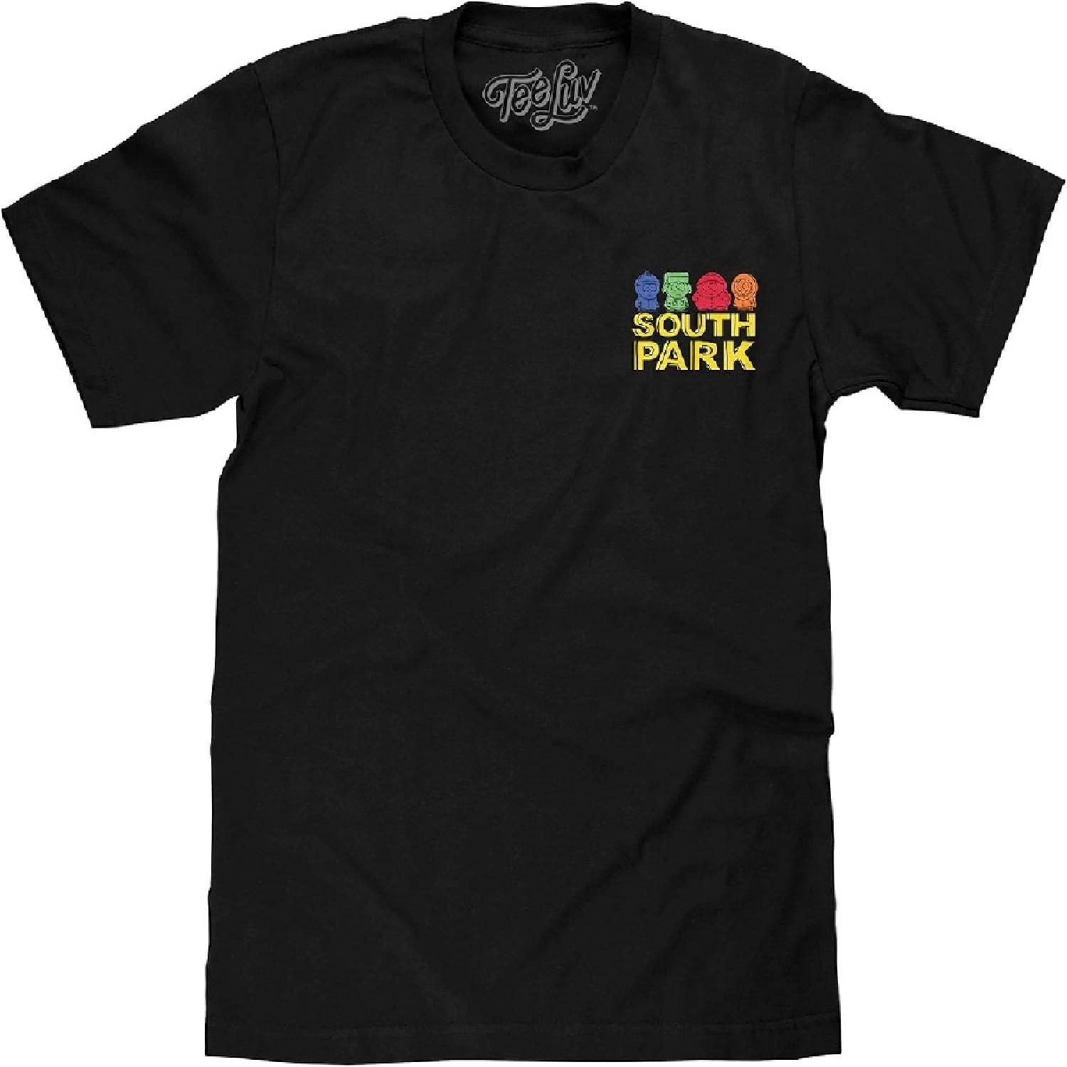 

Tee Luv Men s South Park Cartoon Character Cast T-Shirt XXXXXL