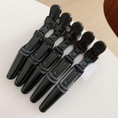 5-30pcs Alligator Hair Clip Plastic Nonslip Hairpin Black Pink Durable Hair Clamp Hairdressing Styling Accessories for Woman Man