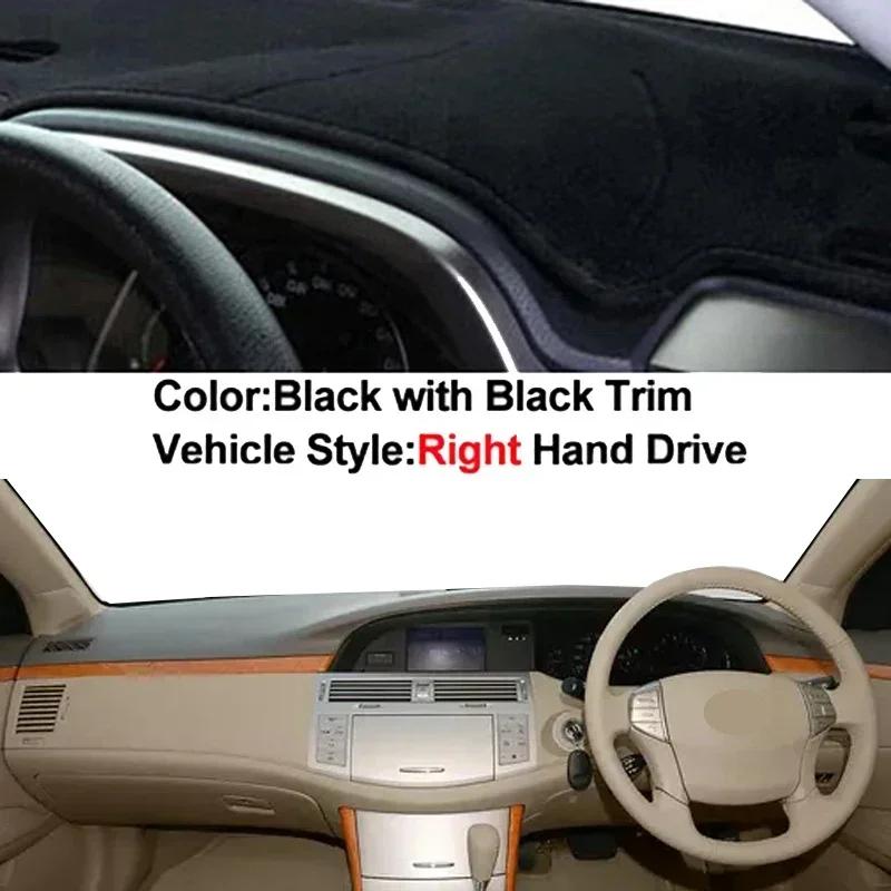 Car Dashboard Cover Non Slip Pad For Toyota Avalon 2005 - 2010 LHD RHD Dashmat Car Dash Mat Sun Shade Pad Anti-UV Cushion