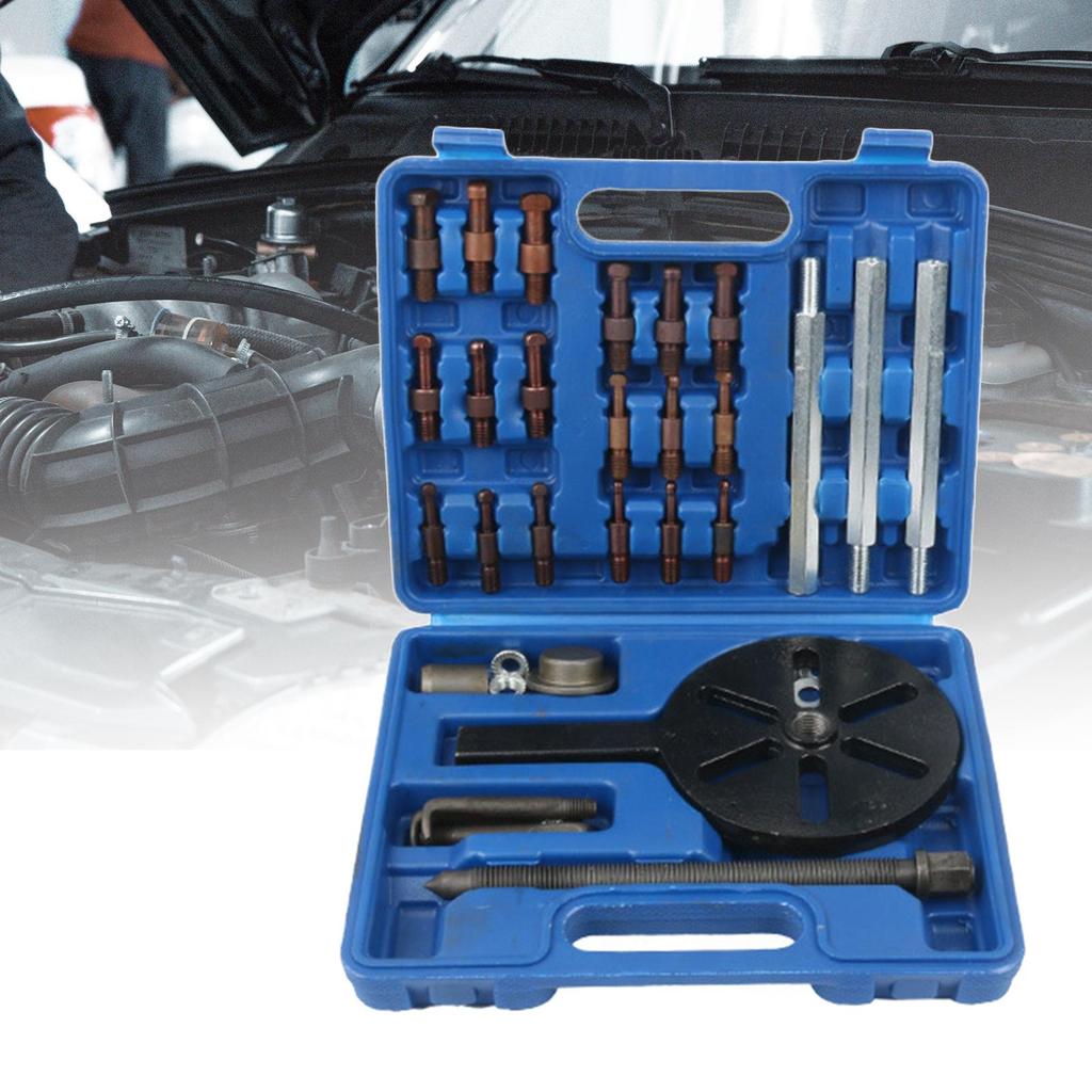 Bearing Puller Removal Tool Remover Steel Heavy Duty Hole Set