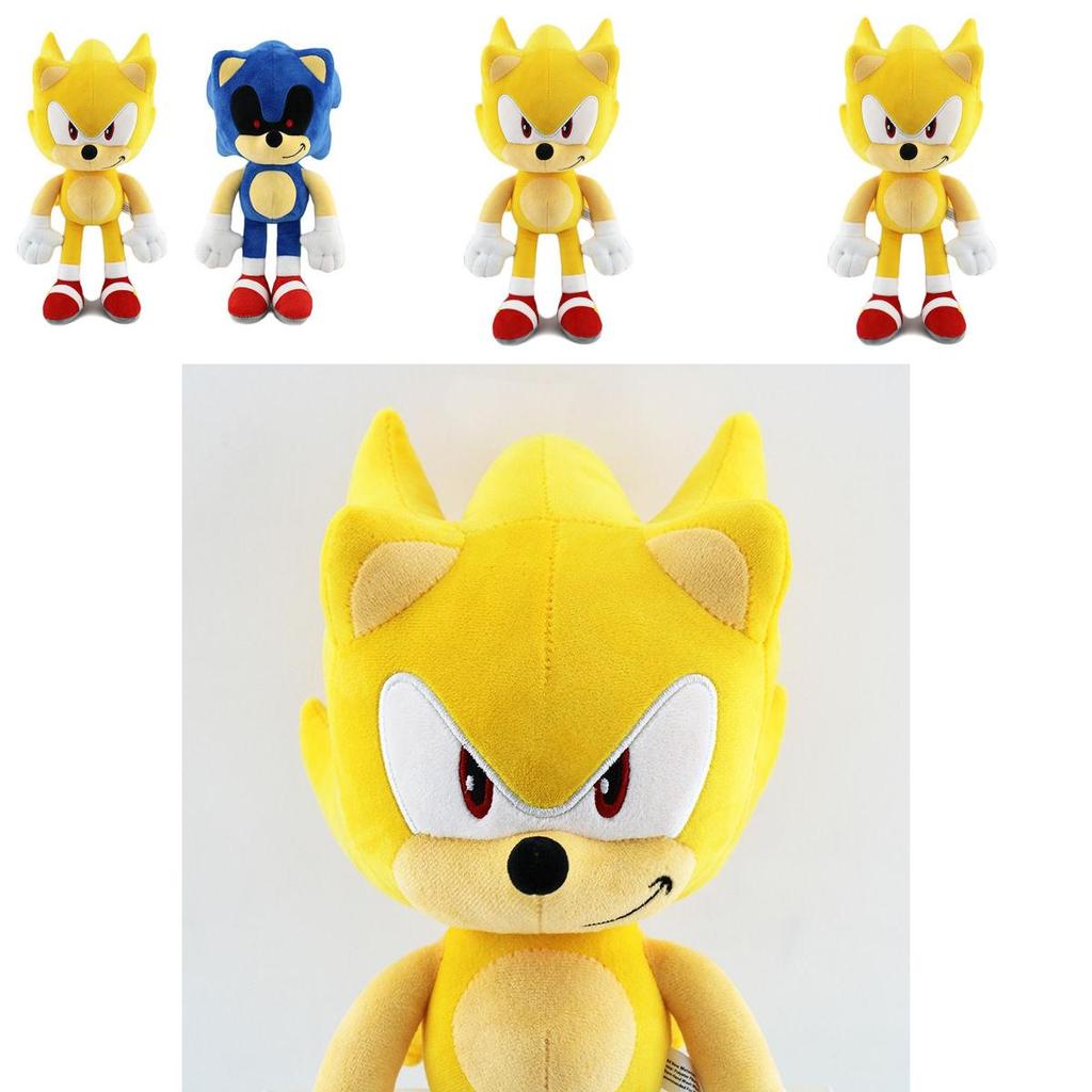 Păpuși de pluș Super Moi Sonic Shadow The Hedgehog de 30 cm Pentru Copii și Adulți