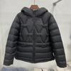 Light and thick pressed rubber hooded down jacket women's short loose casual fashion versatile small warm jacket