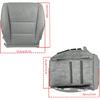 Seat Cover Grey Driver Bottom Replacement for 2007-2012