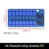 5V 12V Low Level Trigger Relay Module 1/2/4/8/16 Channel Optocoupler Isolation Board For Arduino PIC AVR DSP ARM MCU Control