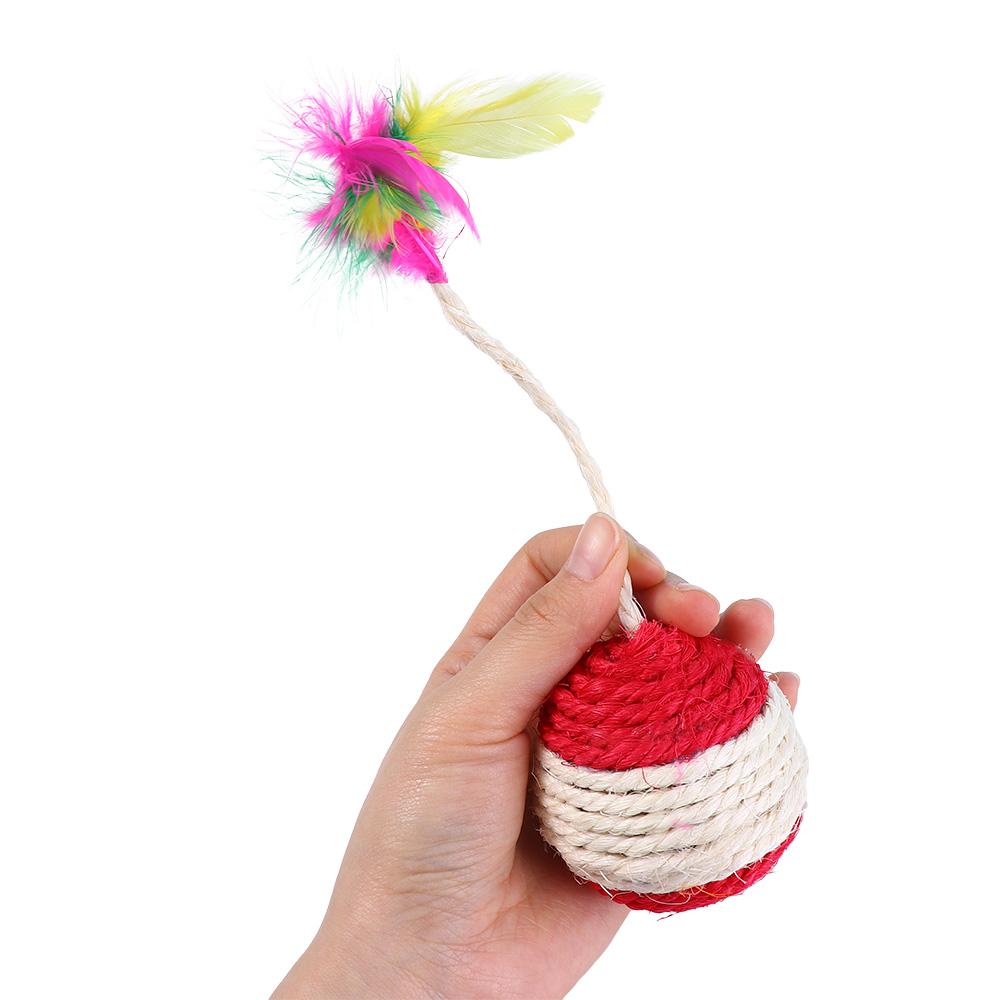 Interactive Toys Playing Sisal Cat Scratching Cat Scratching Ball Cat Balls Chew Ball Molar Ball