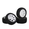 4 Pcs RC Off Road Car Wheels for ARRMA Raider ADX 10 BLS for Wltoys Universal 1 10 RC Off Road Tires