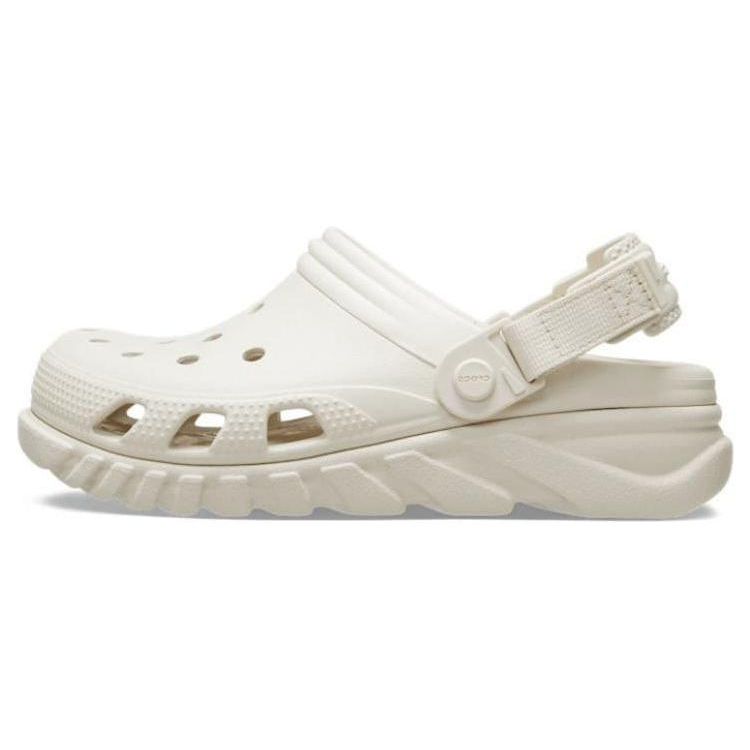 Crocs Duet Max Clog Soft Comfortable Versatile Clogs Unisex clogs Cement-Gray 208776-160