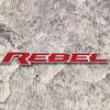 Adesivi per Auto in Metallo 3D di Alta Qualità Lettere Personalizzate REBEL Copri Graffi Accessori Decorativi per Auto
