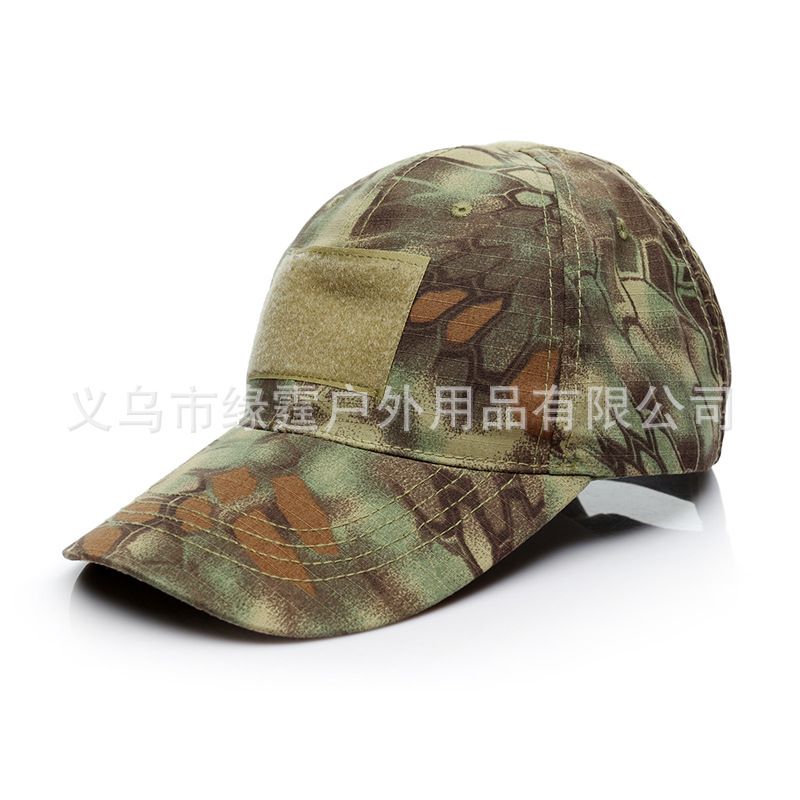 Cross-Border Supply Camouflage Baseball Cap Military Camouflage Cap Summer Sun Hat Tactical Cap Python Cap In Stock