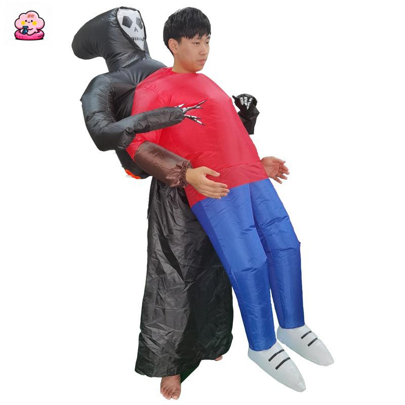 Inflatable Cute Cartoon Turkey Costume for Halloween and Parties