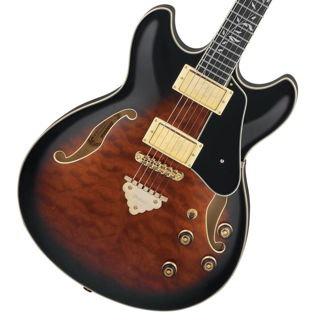 Expressionist AS93QMSP DBS Brown Ibanez Ibanez/Artcore (Dark Sunburst) [Semi-Acoustic] [SPOT MODEL]