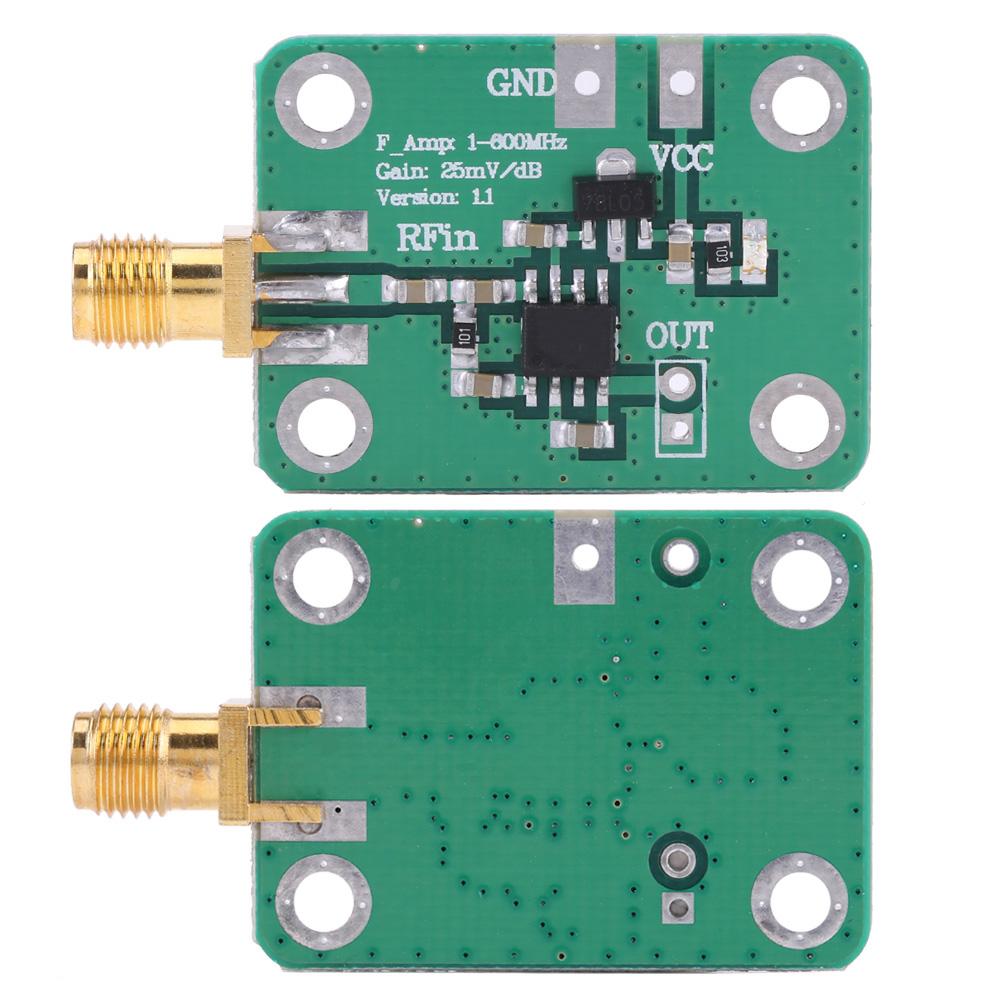 1-600MHz RF Detector Logaritmic de Putere -74dBm la 18dBm Detecție de Frecvență Radio