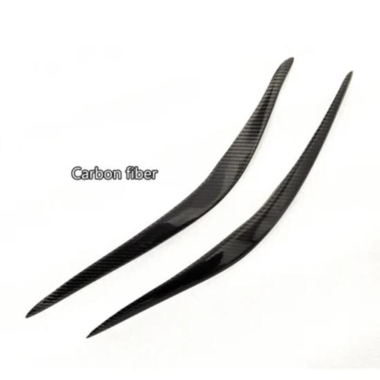 Carbon Fiber Car Headlight Eyebrows For BMW 2 Series Coupe Covertible F22 F23 F87 M2 2014 -  Fiber Glass Front Lamp Eyelids