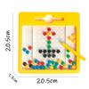 Colorful Magnet Beads Fine Motor Training Jigsaw Game Earlying Educational Toys For Children Diy Kid Magnetic Drawing Board