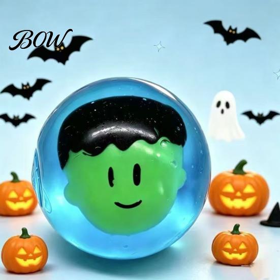 Birthday Gifts for Stress Relief Slow Rising Pumpkin Ghost Ball, Soft TPR Fidget Toy Hand Therapy Balls Anxiety And Focus, Portable Exerciser