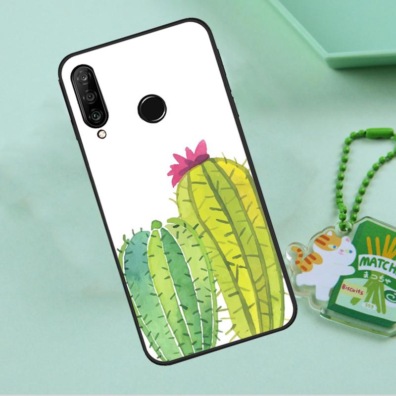 CACTUS BANANA RETRO VINTAGE SUMMER For Huawei Nova 10 9 SE 5T 12s 12i 11i Y91 Y90 Y60 Y70 Y72 Y61 P20 P40 P30 Lite P60 Pro Case