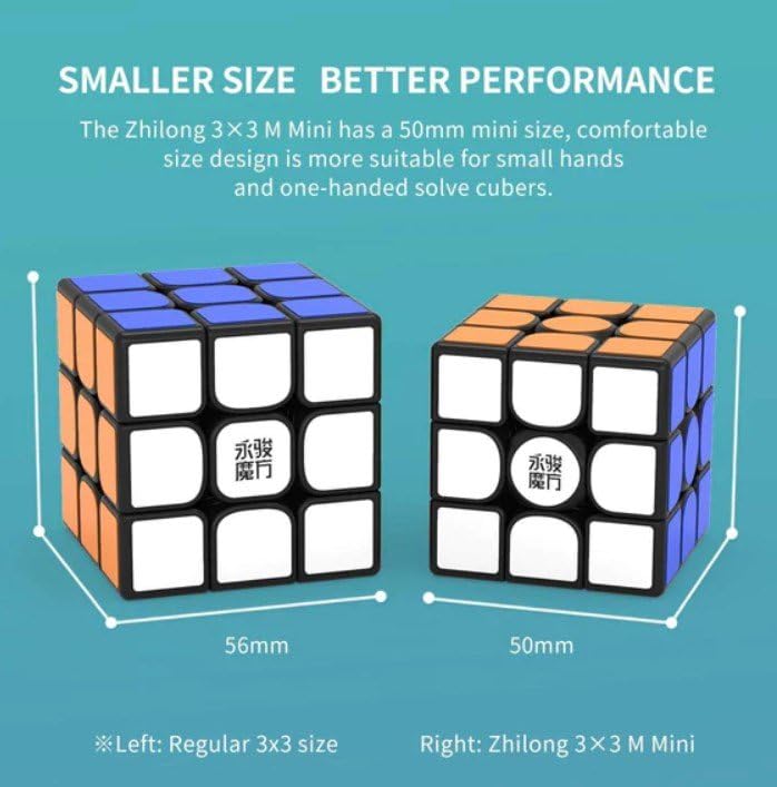 Kancharo ZhiLong Mini M Series [Authentic] Magnetic Competition Cube (3x3) with Pouch