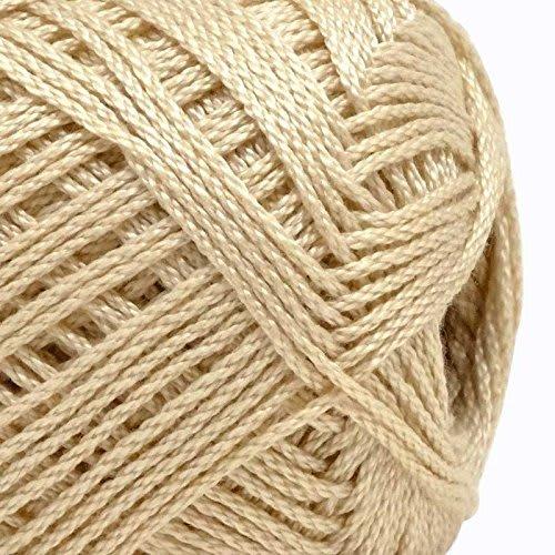 Hamanaka Hand-knitted wool washed cotton Col.3