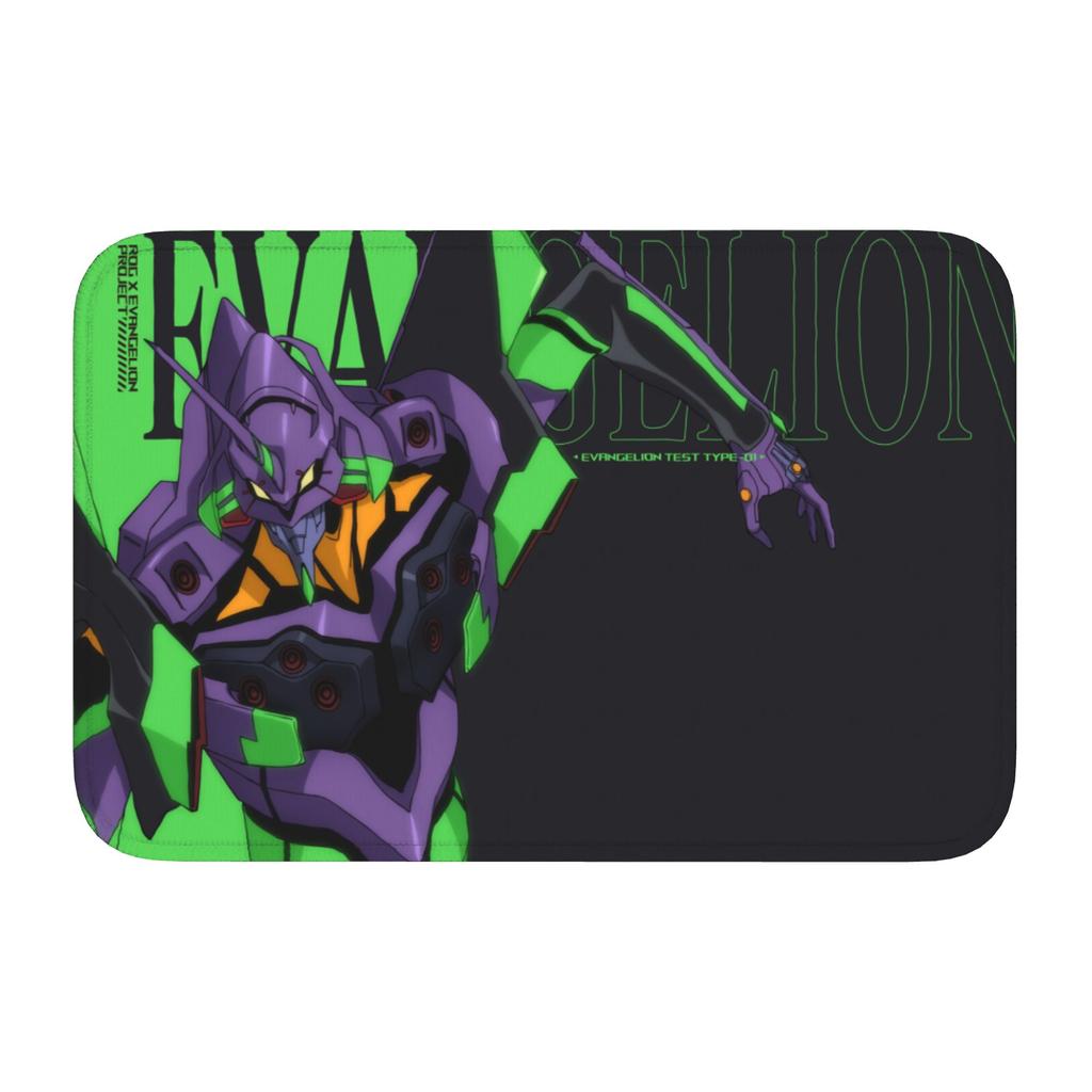 Benutzerdefinierte Manga Evangeliones Fußmatte Rutschfeste Eingang Willkommen Küche Bad Boden Türvorleger Toilette Wohnzimmer Teppich