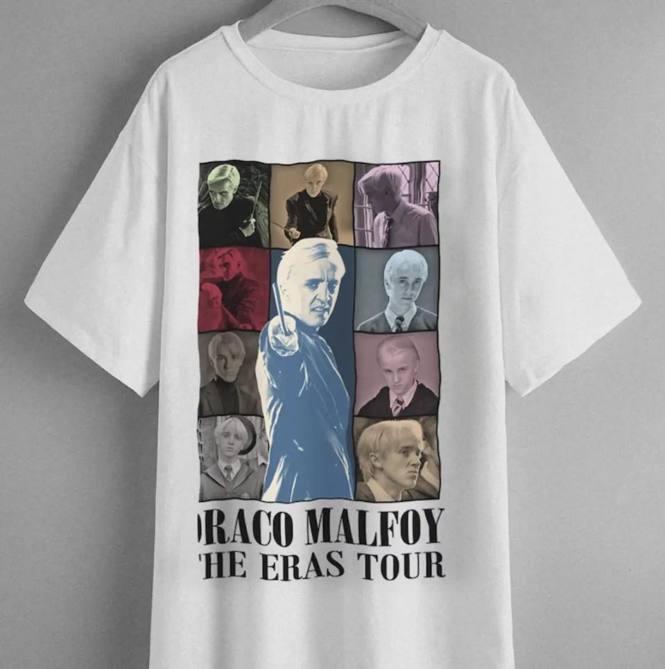 Draco Malfoy The Eras T-Shirt Unisex Shirt Gift For Women and Man Unisex Unisex T-Shirt XL