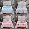 Rabbit Radish Bear Flower Printed Washed Cotton Summer Air Quilt Conditioning