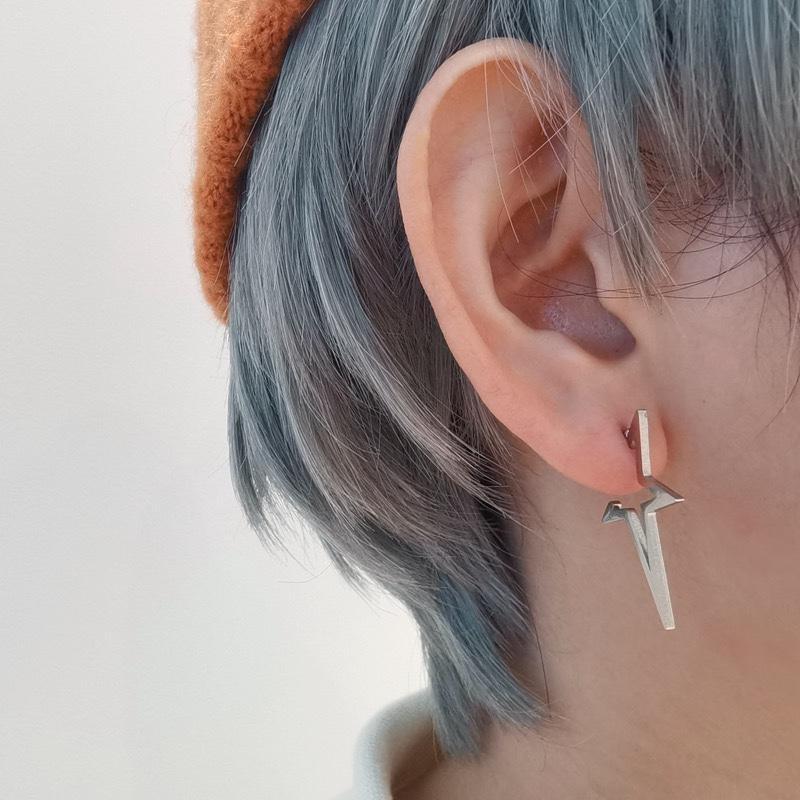 1 para wisiorków w kształcie gwiazdek Wiszące kolczyki Geometryczne kolczyki w kształcie gwiazdek