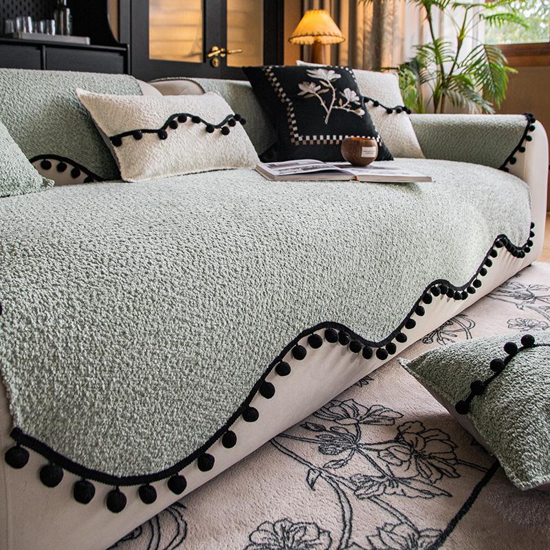 Special-Shaped Sofa Cushion  New Four-Season Universal Non-Slip One-Piece Irregular Sofa Seat Cushion Cover