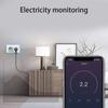 16A/20A EU Smart Socket WiFi Smart Plug Power Monitoring Timing Function Voice Control Works With Tuya APP Alexa Google Home