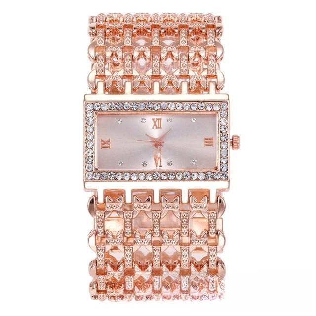 Ladies Fashion Quartz Watch With Alloy Band For Casual Daily Wear