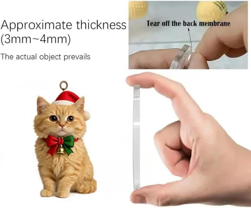 Cat Lovers Advent Calendar 2025 24 Days Christmas Countdown With 24 2D Acrylic Cute Kitten Tree Decor Advent Calendar for Xmas