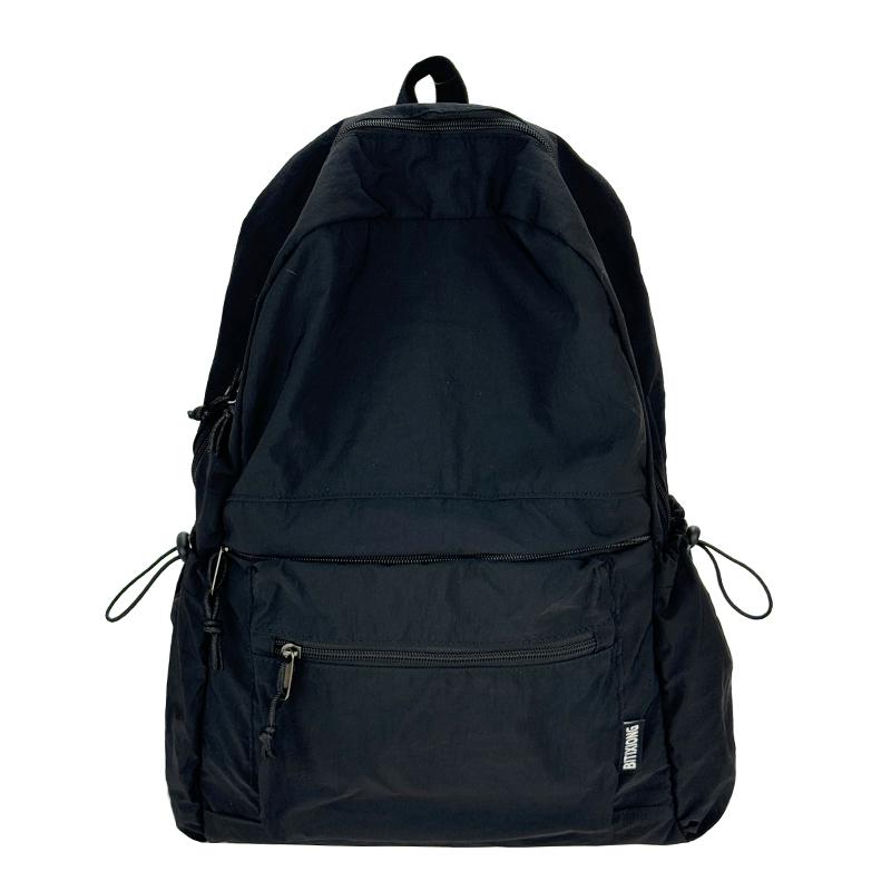 Lightweight Nylon Backpack Student Schoolbag Large Capacity Commuter Women Travel Backpack