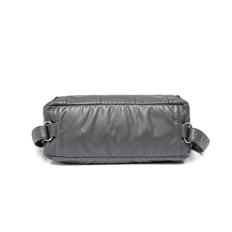 2025 New Large Capacity Middle Aged Women's Bag Multi Layer Lightweight Mother Bag Pu Leather Crossbody Bag Multifunction Shoulder Bag