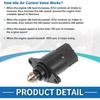 Car Idle Air Control Valve for Jeep Liberty 2002-2003 Replace No.53030840AC IACV Idle Motor Idle Air Control Valve for Stable Engine Operation