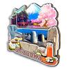 Refrigerator Magnet Shizuoka Japan City Travel Souvenir Tourism Gift 3D Classic Landmark Handmade Craft Home Decoration -3241