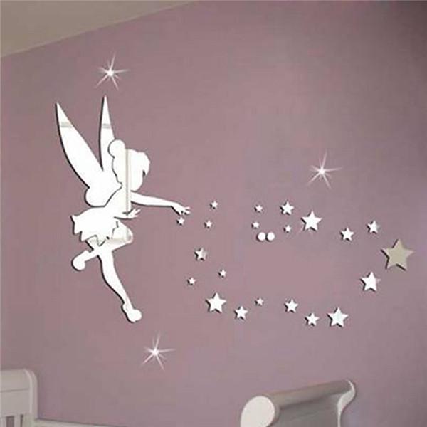 3d Fairy Blowing Star Acrylic Mirror Wall Stickers Home Decoration At A Low S On Joom E Commerce Platform - Star Mirror Wall Decals 3d Fairy Blowing Star Acrylic Mirror Wall Stickers Home Decoration At A Low S On Joom E Commerce Platform - Star Mirror Wall Decals