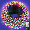 300LED 75FT Christmas Lights Indoor, LED Christmas Tree Decoration Lights with 12 Modes & Timer Memory, Dimmable Plug In Waterproof LED Xmas Light
