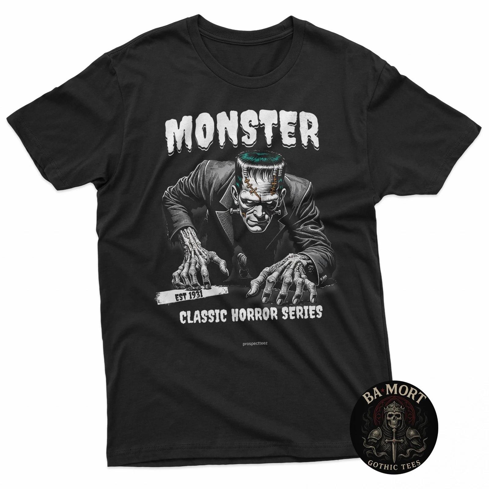 Monster Frankenstein 1931 Classic Horror Tee Vintage Poster T-Shirt XL